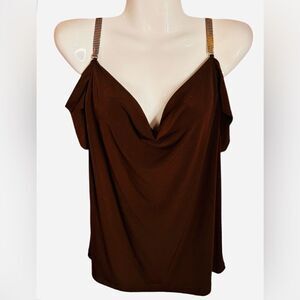 "Zenobia cold shoulder top  Size 3X